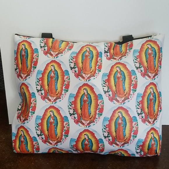 Our Lady of Guadalupe Virgin Mary Tote Bag - Picture 3 of 9